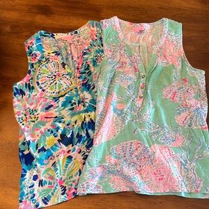 🌸EUC! 2 Lilly Pulitzer Essie tops🌸